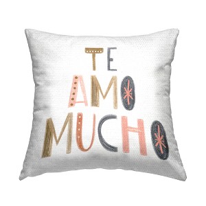 Stupell Industries Te Amo Mucho Creativo - 1 of 3