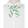Elerevyo Women's Stylish Adjustable Elastic Band Pre-tied Stripes Bow Ties - 4 of 4