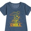 - Peanuts - Chill Snoopy Graphic Short Sleeve Fleece Dress - 2 of 4