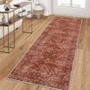 Modern Abstract Geometric Stripe Rugs for Living Room Bedroom Soft Low Pile Carpet Indoor Washable Non Slip Easy Care Area Rug - 2 of 4