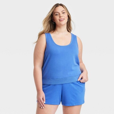Women's Leisure Studio French Terry Tank Top - Universal Thread™