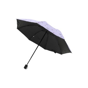Unique Bargains Portable Umbrella 8-Rib Duck Print Manual Sunshade Impact Cloth Vinyl 39.37"x27.17" 1 Pcs - 1 of 4