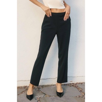 Women's Ava Pull On Tapered Trousers - DRESS FORUM