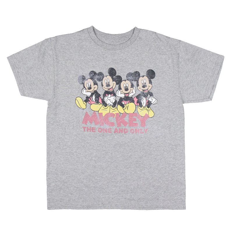 Disney Mickey Mouse Boys The One and Only Sitting Poses Kids T-Shirt, 1 of 4
