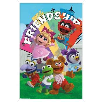 Trends International Disney Muppet Babies - Friendship Framed Wall Poster Prints