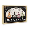 Stupell Industries Stay For A Spell Floating Frame Canvas Art - 2 of 4
