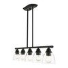 Livex Lighting Montgomery 5 - Light Chandelier in  Black - 4 of 4