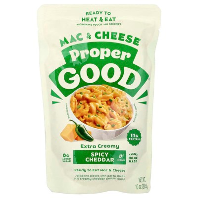 Proper Good, Mac & Cheese, Spicy Cheddar, Medium, 10 oz