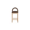 Meridian Furniture,Conrad Brown Velvet Counter Stool - 3 of 4