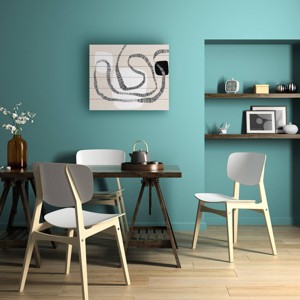 Trademark Fine Art Uplusmestudio Bohemian Liaison Wood Slat Art - 1 of 4