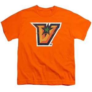 University Of Texas Rio Grande Valley Distressed Primary Logo Kids T-Shirt For Youth Orange - 1 of 4