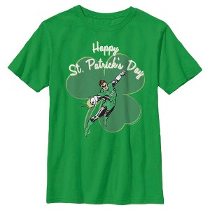 Boy's Green Lantern Happy St. Patrick's Day T-Shirt - 1 of 4