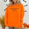 S.W.Smiley Resting Witch Face Typewriter - Women's Graphic Sweatshirt - 3 of 4