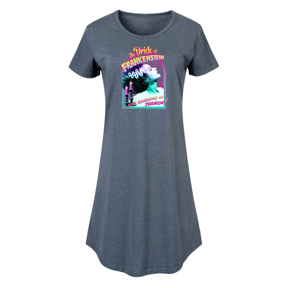 Women's - Universal - The Bride of Frankenstein Graphic T-shirt Dress