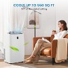 12000 BTU Portable Air Conditioner, 3-in-1 AC Unit with Dehumidifier & Fan for Rooms Up to 450 Sq.Ft,Digital Display, Remote Control,Smart Sleep Mode - 4 of 4
