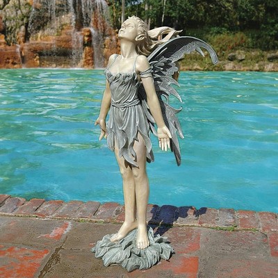 Two-Tone Resin Spirit of the Wind Fairy Statue