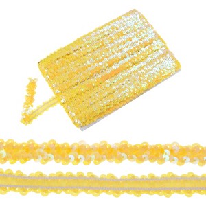 Unique Bargains Elastic PVC Durable Sequins Flat Paillette Sequin Trim 1 Pc - 1 of 4