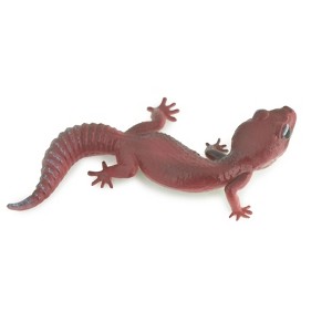 Gecko, Gargoyle gecko, Museum Quality, Educational, Hand Painted, Rubber Lizard, Peking Gecko, Realistic Reptile, , Toy,  4 Inches Long. CH1020 BB218 - 1 of 4