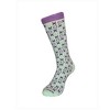 Hugs and Kisses (xoxo) Love Patterned Office Socks from the Sock Panda (Men's Sizes Adult Large) - image 4 of 4