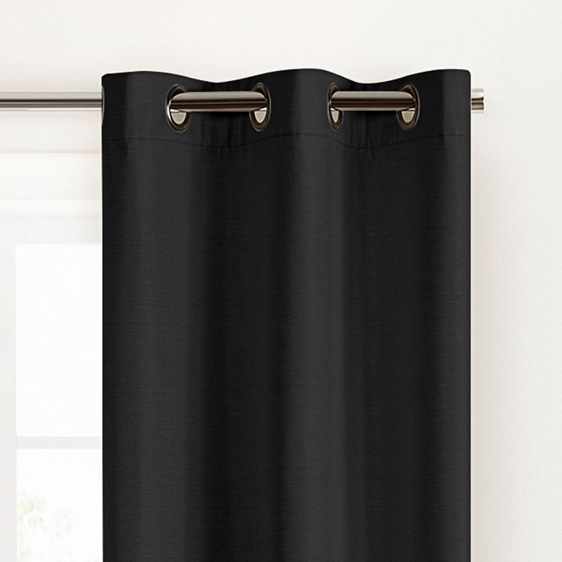 1pc Blackout Celeste Draft Stopper Curtain Panel - Eclipse, 3 of 11