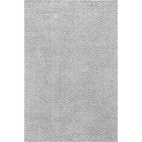nuLOOM Penelope Braided Wool Area Rug, 8' x 10', Off White 