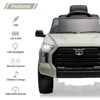 Ride on Car for Kids, 12V Licensed Toyota Battery Powered Electric Truck with Remote Control, for Boys and Girls - 3 of 4