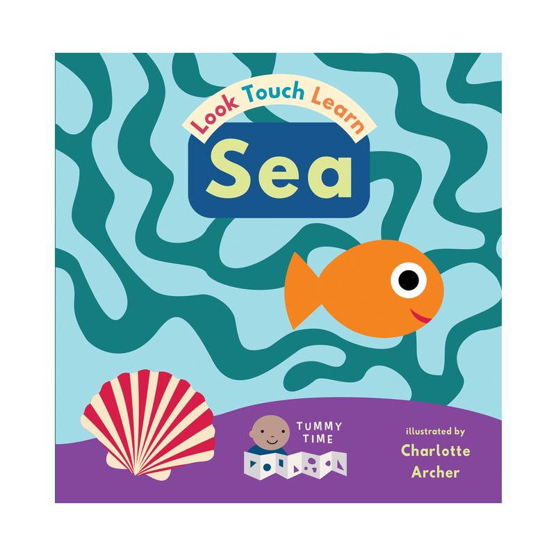 Sea - (Look Touch Learn De-Spec) by  Child's Play (Board Book), 1 of 2