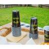 Silver Buffalo DC Comics Batman Logo 18oz Disposable Plastic Party Cups | 20 Pack - 3 of 4