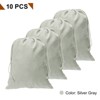 Unique Bargains Velvet Reusable Soft Jewelry Headphone Candy Drawstring Gift Bags 10 Pcs - 3 of 4