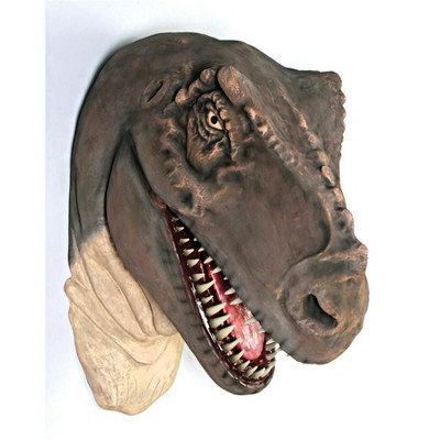 Design Toscano Grand-Scale Tyrannosaurus Rex Dinosaur Wall Trophy