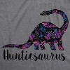 Womens Auntiesaurus T Shirt Funny Kids Gift for Aunt Cute Graphic Dinosaur Top - Crazy Dog Women's T Shirt - 2 of 4