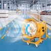 VEVOR Portable Ventilator, 16" Heavy Duty Cylinder Fan, 1100W Strong Shop Exhaust Fan 4240CFM, 16.4ft Power Cord (No charging head), Yellow - 2 of 4