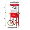 Great Northern Popcorn 8 oz. Foundation Style Popcorn Popper Machine Cart - Red - 4 of 4