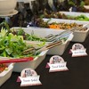Big Dot of Happiness But First, Wine - Wine Tasting Party Tent Buffet Card - Table Setting Name Place Cards - Set of 24 - 3 of 4