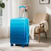20"&24"&28" Carry-On/Checked Suitcase Hard Shell Luggage with Spinner Wheels, Gradient Color, Combination Lock - ModernLuxe - 2 of 4