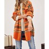 Women's Curvy Girl Multi Plaid Jacket - DAVI & DANI - 2 of 4