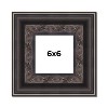 PosterPalooza | Square 3.5" Wide Ornate Black Frame - UV Acrylic, Foam Board Backing, Hanging Hardware - 2 of 4