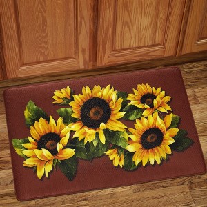 Memory Foam Anti Fatigue Durable Non Skid Rug, 30" x 18" by Sweet Home Collection® - 1 of 4
