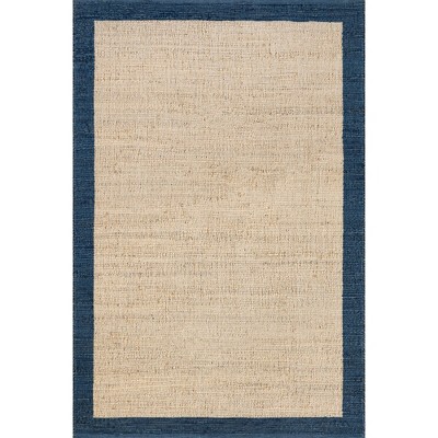 Nuloom Bronwyn Farmhouse Bordered Jute Blend Indoor Area Rug