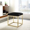 Modway Anticipate Ottoman - Gold Black - 4 of 4