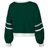 NCAA Hawaii Rainbow Warriors Women's Long Sleeve V-Neck T-Shirt - 2 of 3