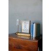Petal Lane 8"x10" Colliers Black with Double Dot Framed Wall Art Gold - 4 of 4