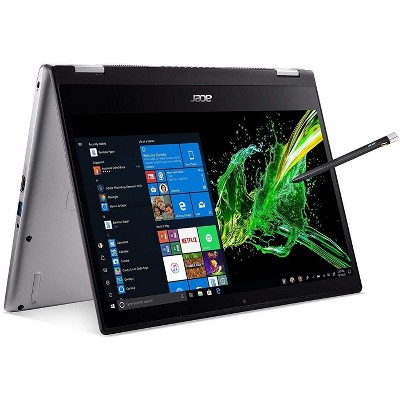 Acer Spin 3 - 14" Laptop Intel Core i7-8565U 1.80 GHz 16GB Ram 512GB SSD Win10H - Manufacturer Refurbished