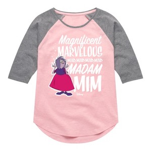 Girls' - Disney - The Sword And The Stone Shirt Tail Raglan Graphic T-shirt - 1 of 4