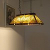 Chloe Lighting Innes Mission 3 Light Blackish Bronze Island Pendant 28" Wide - 4 of 4