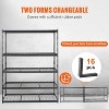2500 Lbs Capacity Heavy Duty Garage Shelving, 5-Tier Metal Wire Shelves, Adjustable Industrial Storage Rack - 3 of 4