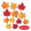 Beistle Deluxe Fabric Autumn Leaves, 3.5" & 4.75", (48/Pkg) Multicolored - 4 of 4