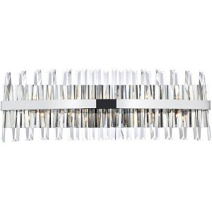Elegant Lighting Serephina 10 - Light Vanity in  Chrome - 1 of 4
