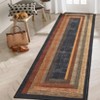 COZONY Modern Geometric Washable Low Pile Non Slip Area Rug for Living Room Bedroom Kitchen - 4 of 4
