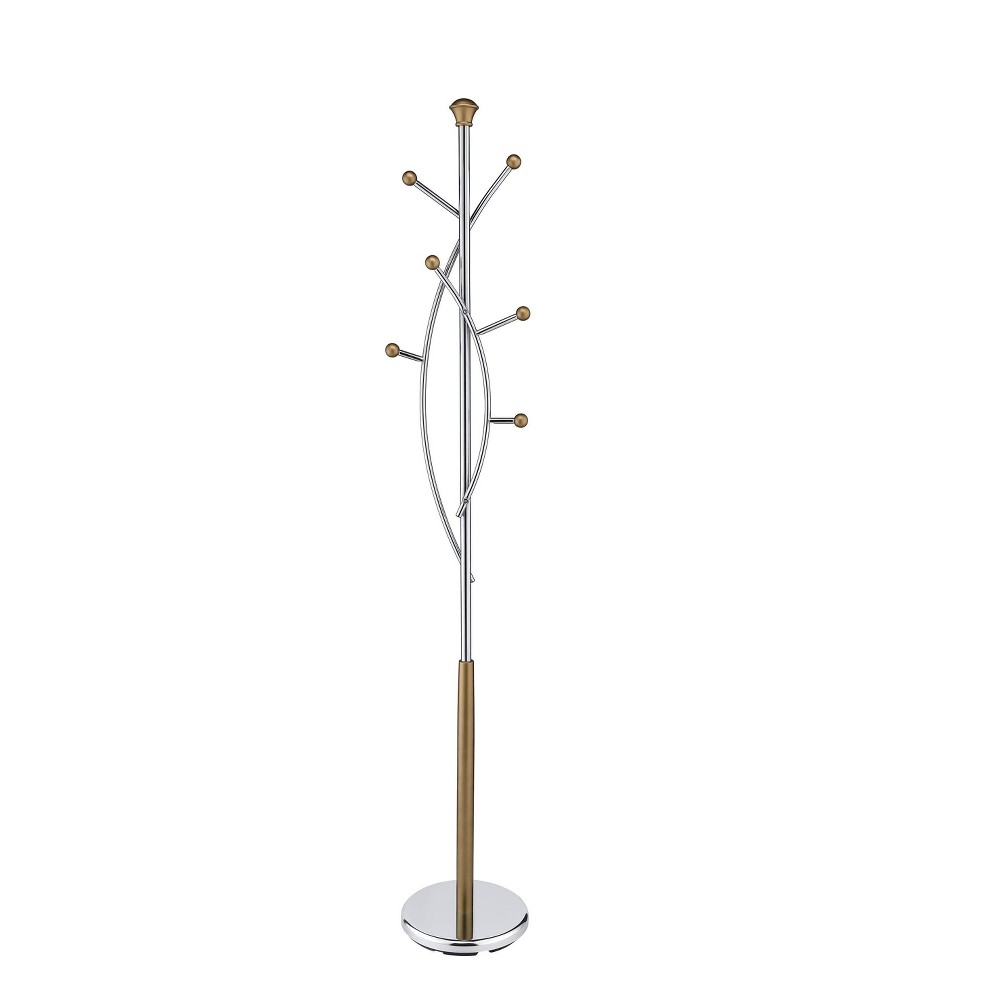 Photos - Other interior and decor Silver Tree Coat Rack Gold - Proman Products